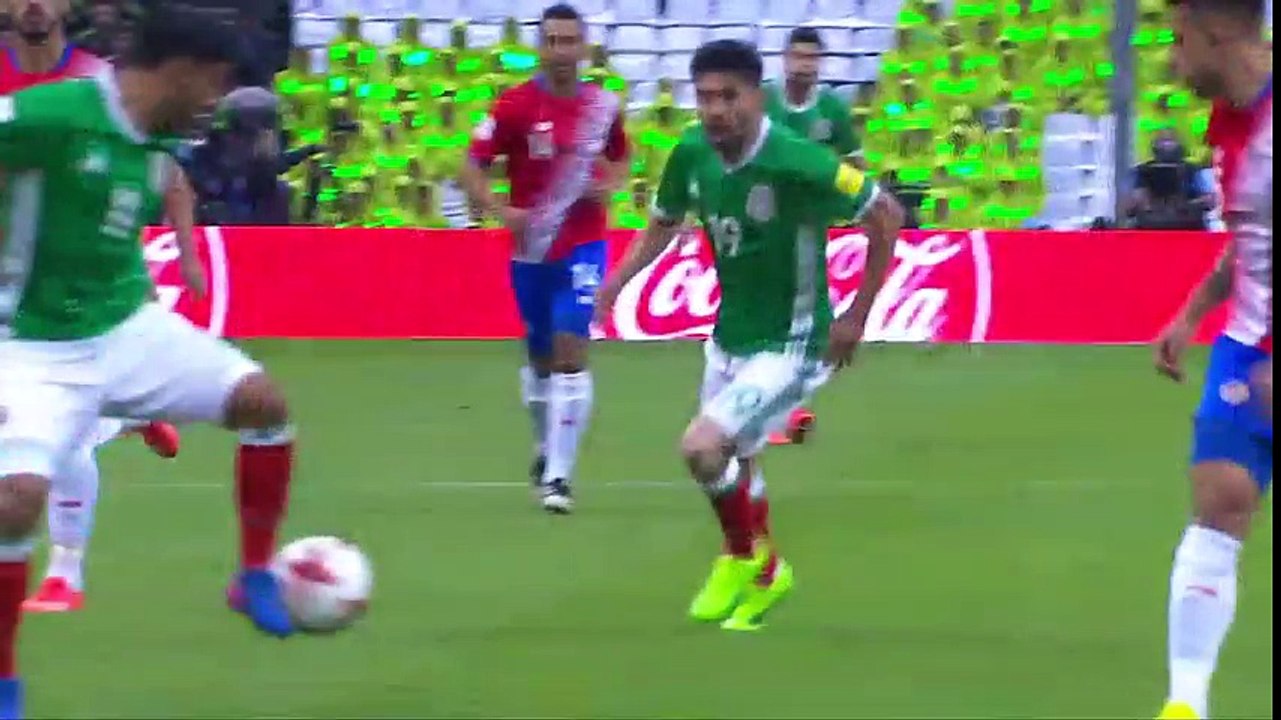 اهداف المكسيك 2 - 0كوستاريكا
