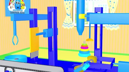 Learn Colors Collection 3D for Kids | Surprise Eggs Machine Color Balls | Baby Doll Bath T