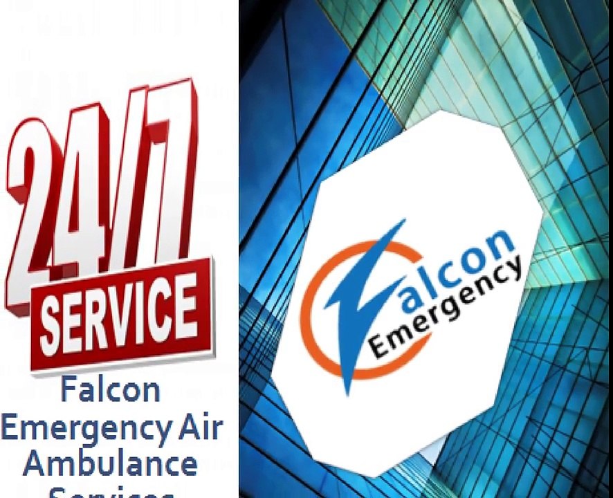 Best Rescue by Falcon Emergency Air Ambulance Services in Varanasi and Nagpur