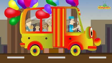 Wheels On The Bus | Popular Nursery Rhymes Collection for Children | ChuChu TV Rhymes Zone