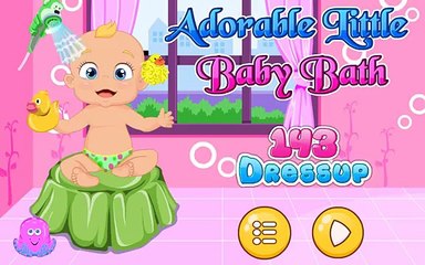 Обожаемый мало Детка ванна время Игры для Дети