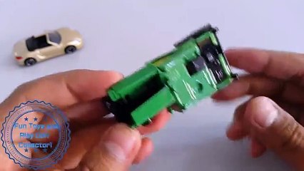 Tomica Toy Car | Hanta Asphalt Paver F1741WZ - Hino Dutro Tracto Wz4000 - [Car Toys p27]