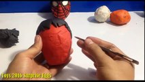 GIANT AVENGERS Surprise Eggs Compilation Play Doh - Marvel Spiderman Hulk Ironman Thor Toy