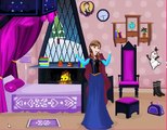 Disney Frozen Princess Elsa Anna Rapunzel and Ariel Baby Room Decoration Games Compilation