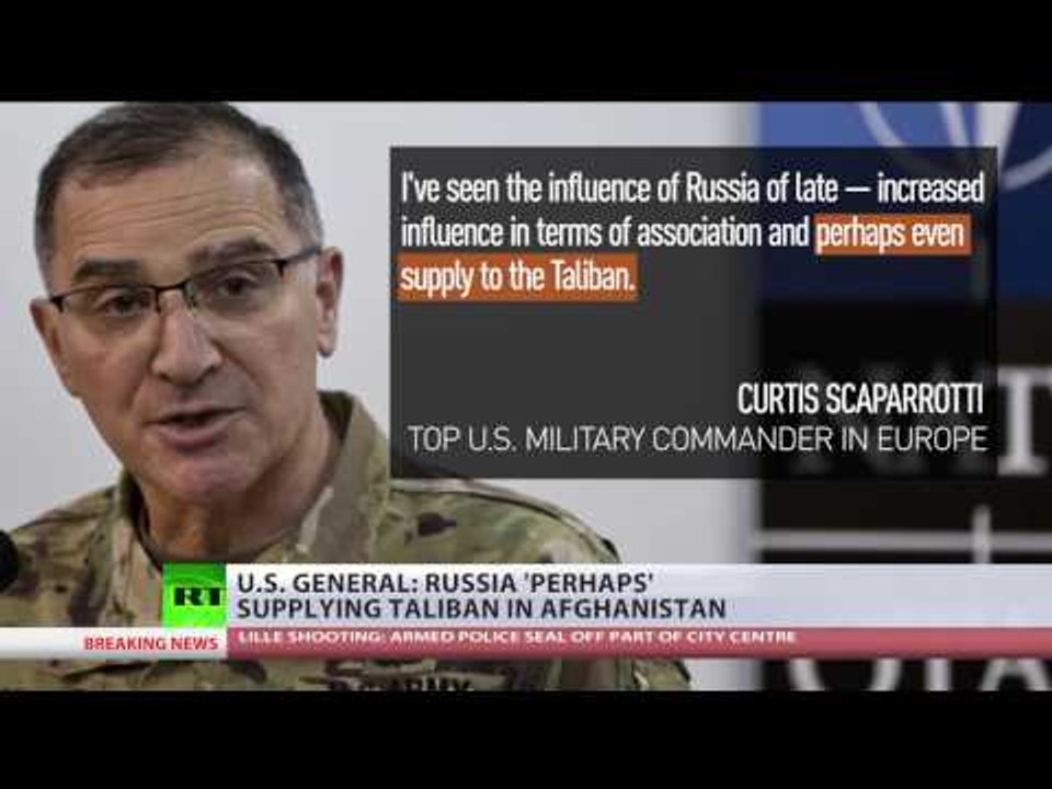 US General accuses Russia of supplying Taliban while presenting 'no facts, no numbers, no documents'