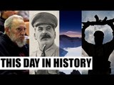 This day in history | 16th February | Fidel Castro| Joseph Stalin | Oneindia News