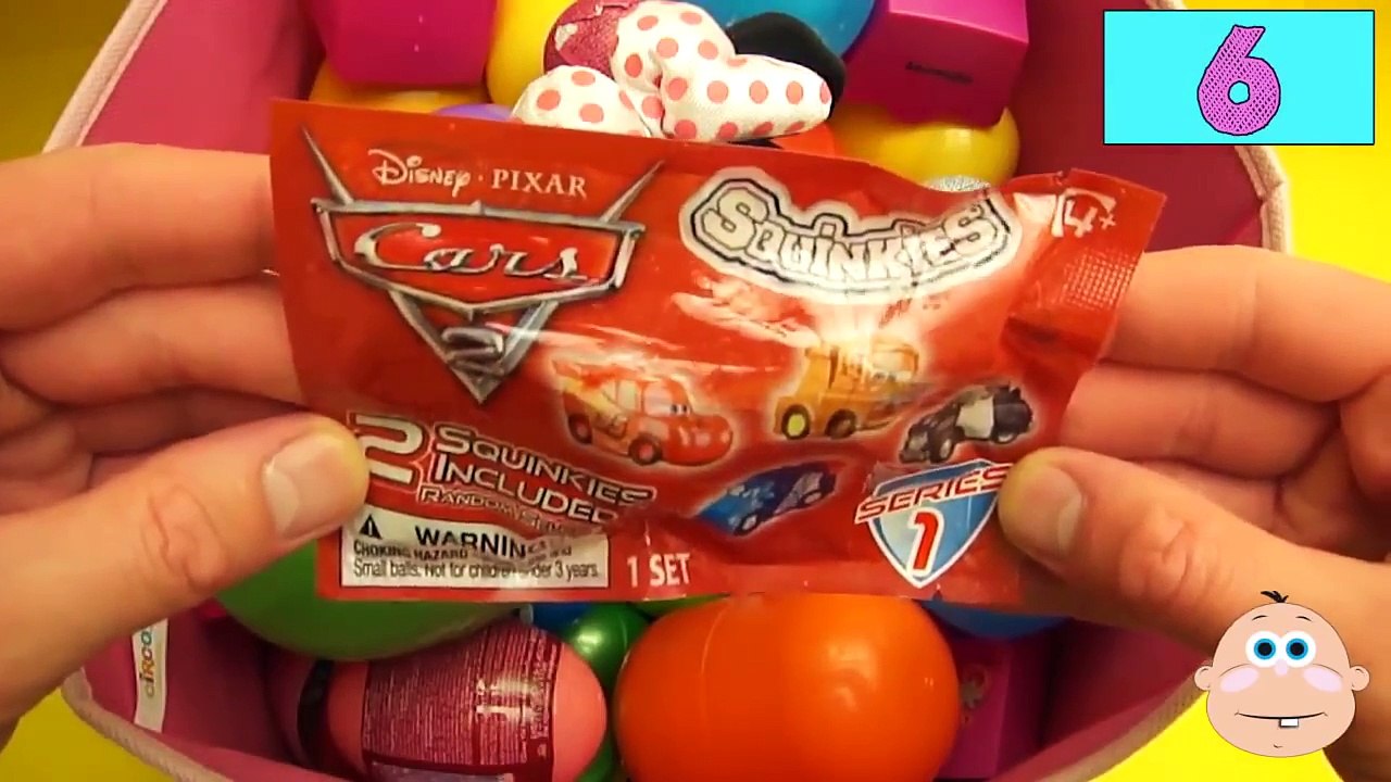 NEW Huge 101 Surprise Eggs Opening Disney Pixar Frozen Paw Patrol Marvel SPIDER-MAN Toys