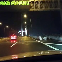 Osmangazi Köprüsü 14. Geçişim İstanbul'a Doğru