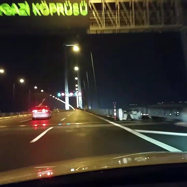 Osmangazi Köprüsü 14. Geçişim İstanbul'a Doğru