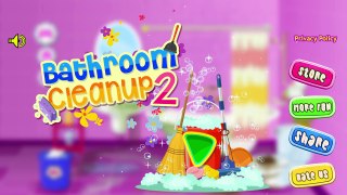 Learn care for Kids and Preschool with Bathroom clean up 2 - Gameplay android Educational