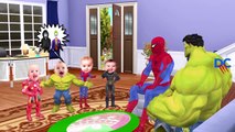 Spiderman Becomes Venom Frozen Elsa Hulk Pink SpiderGirl Vs Killer Clown Joker Funny Super