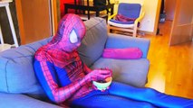 Spiderman vs Joker Pranks Compilation! w/ Pink Spidergirl & Frozen Elsa Fun Superhero in R