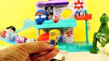 PLAY-DOH SURPRISE TOY EGGS - DCTC - CARS BARBIE FROZEN HELLO KITTY KINDER CHOCOLATE EGG