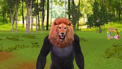 Download Video: Wild Animals Colors Gorilla Tiger Lion Finger Family Nursery Rhymes | Dinosaurs Finger Fam