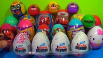 80 Surprise eggs, Маша и Медведь Kinder Surprise Mickey Mouse Disney Pixar Cars 2