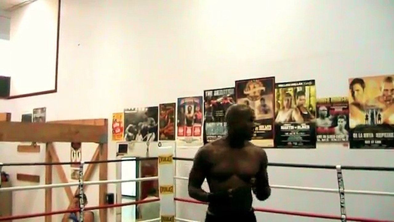 The Machine Shadow boxing