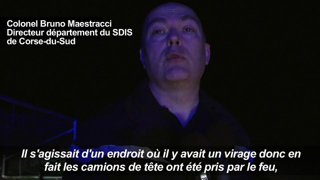 Corse: cinq pompiers blessés dans un feu de maquis