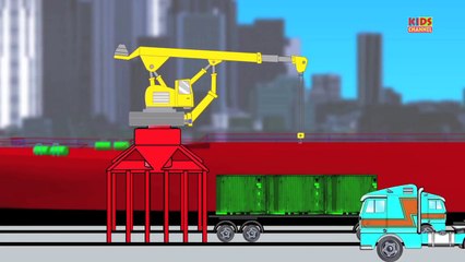 Ship | Cargo Ship | Transport for Kids