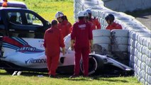 F1 2017 Barcelona all Crash/incident/Fail Testing/Test Barcelona