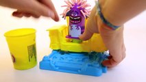 Play Doh Monsters University Scare Chair Barber Shop Disney Play-Doh toy review unboxingsu