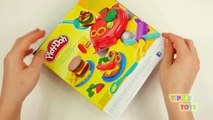 NEW Play Doh Burger Barbecue Grill Playset Pretend Cooking BBQ Hotdog Hamburger French Fri