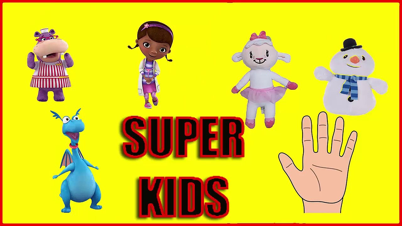 Doc McStuffins Finger Family Nursery Rhymes Lyrics