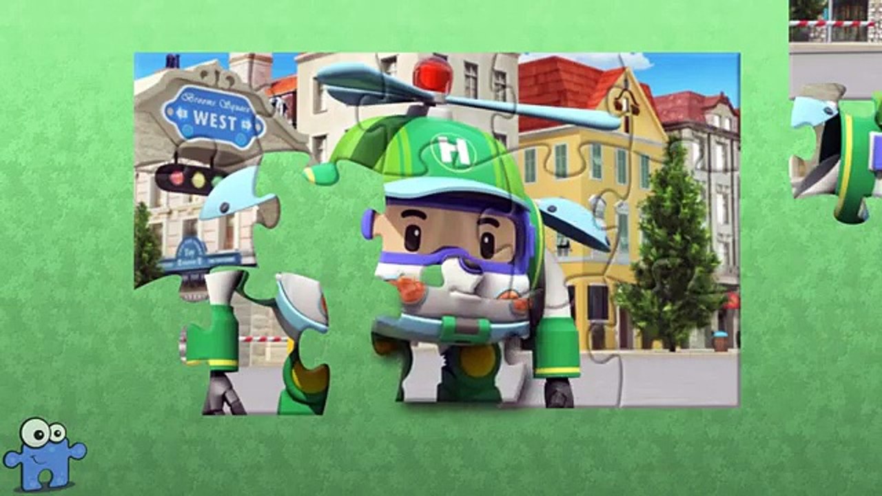 Автомобиль ПОЛИ головоломка ДЛЯ ФУРШЕТА мультик про машинки робокар поли пазлы детей robocar