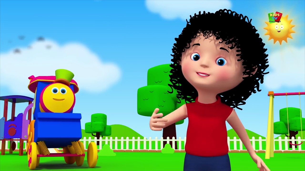 guance paffute fossetta mento | bob il treno | Preschool Songs | Chubby Cheeks Dimple Chin