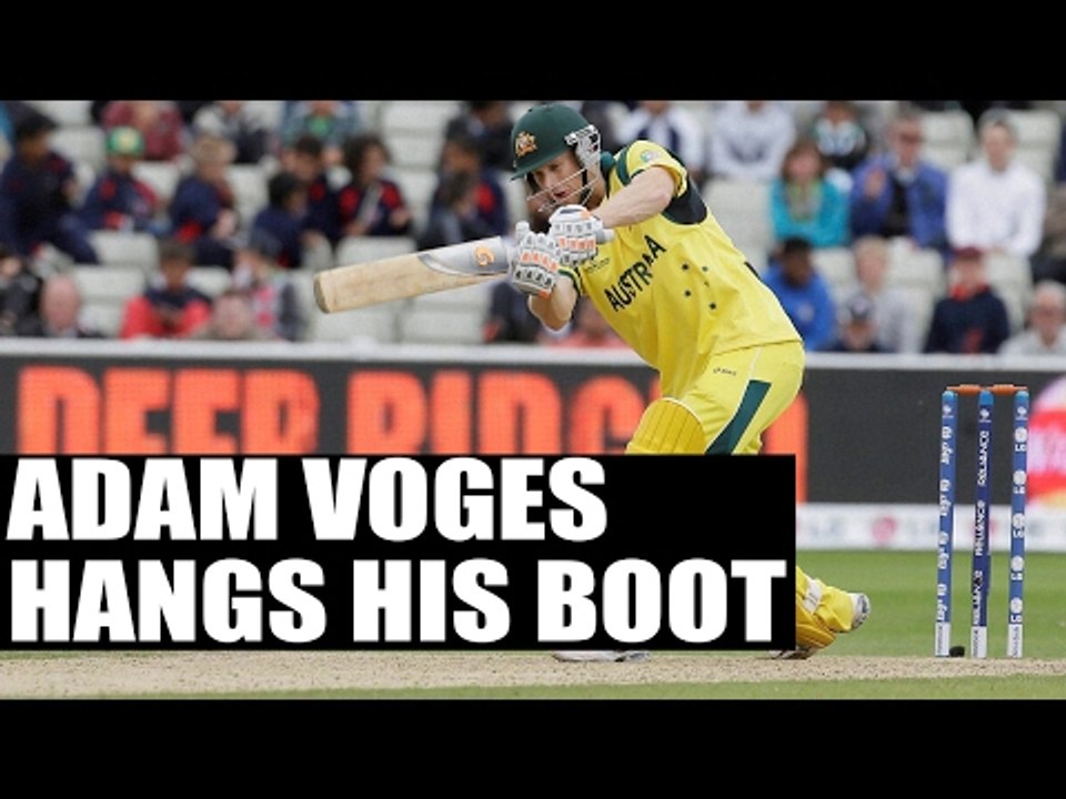 Australian cricketer Adam Voges retires from international format | Oneindia News