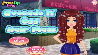 Avocado And Egg Hair Mask Games-Hair Games-Girl Games