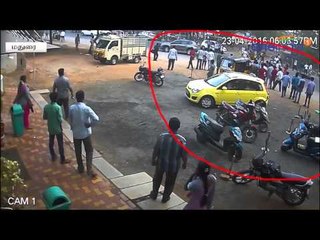 Madurai Advocate Hits Car into The Hotel - Oneindia Tamil