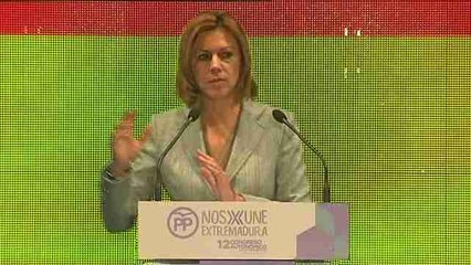 Cospedal critica "los juegos de salón" de quienes rechazan los consensos