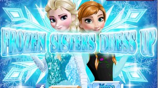 Frozen Sisters Dress Up -Disney Princess Baby Games for Kids HD