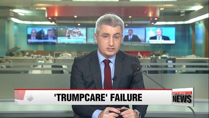 President Trump says Democrats responsible for failed healthcare bill