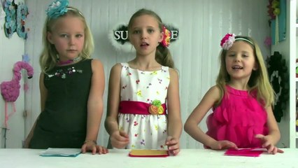 How to Make Tissue Paper Flow Hair Accessories _ Kids