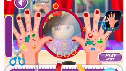 Dora Hand Doctor Caring - Dora The Explorer Baby Games - Dora Game for Children