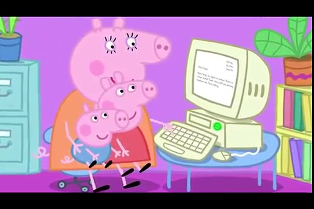 PEPPA PIG T1 EP 7 MAMÃE TRABALHANDO Mamae Pig kkk.
