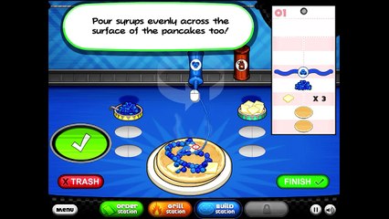 Papas PanCakeria - Baking - Fun Games For Kids