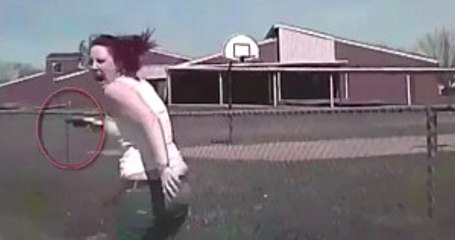 ABD Polisi, Kendisine Ateş Açan Kadın Suçluyu Aracıyla Ezerek Öldürdü