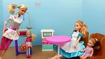 Barbie Pizzeria NEW Playset with Play Doh Pizza, Elsas Frozen Kids and Playdough Food