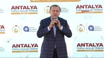 Antalya - Cumhurbaşkanı Erdoğan, Antalya'daki Toplu Açılış Töreninde Konuştu 2