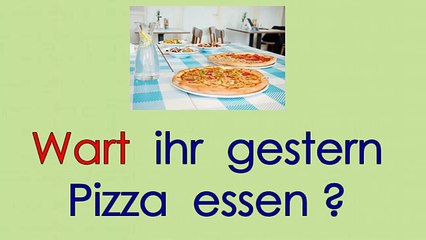ich war ich hatte