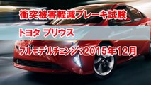 トヨタ プリウスα新型の評価【自動ブレーキ安全度】