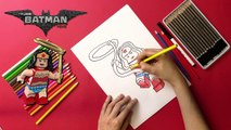 How To Draw and Color Lego Wonder Woman 2