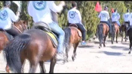 Konya'da Referandum İçin Atlı Evet Çağrısı