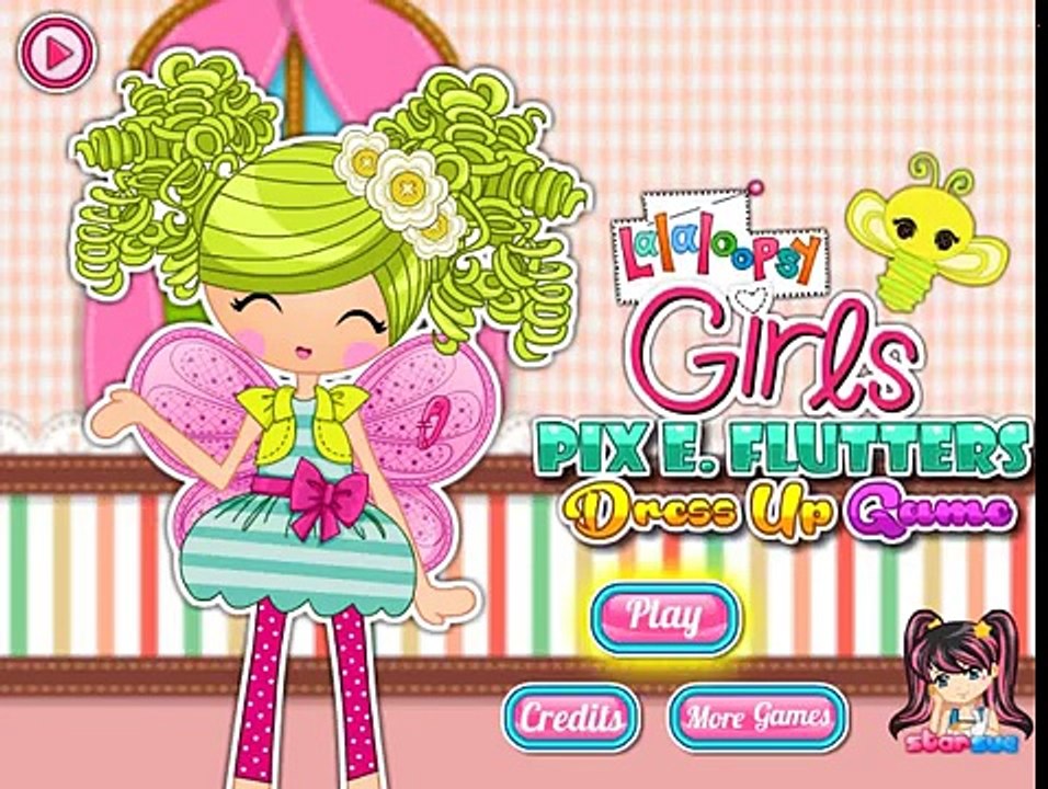 Платье е е е и е девушки вверх ДЛЯ ФУРШЕТА lalaloopsy pix flutters лалалупси наряд феи прохождение игры