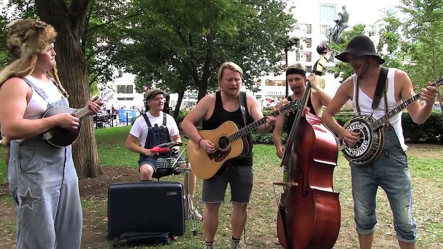 LED ZEPPELIN Black Dog Hillbilly Version by STEVE N SEAGULLS _ Metal Injection