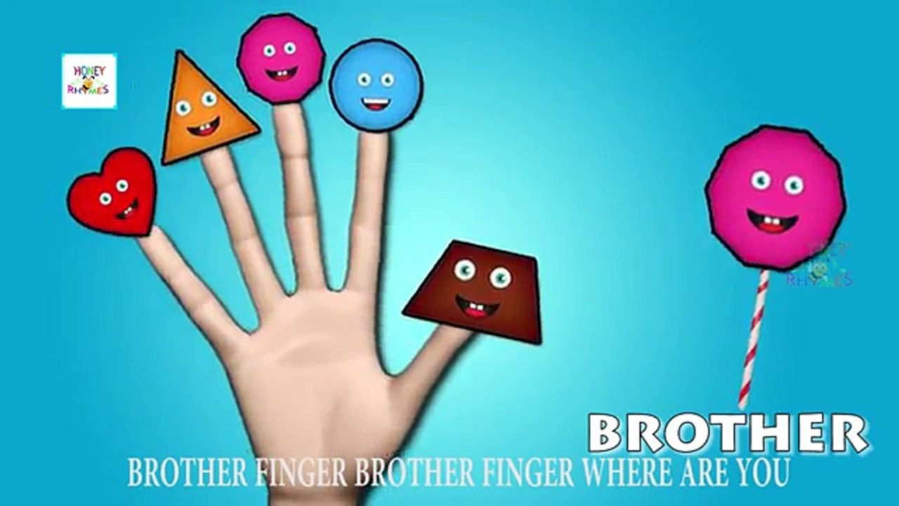 shapes finger family | learn shapes | nursery rhymes | 3d rhymes | kids songs | childrens
