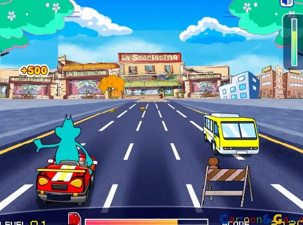 Oggy The Racing - Games 235 - Oggy and the Cockroaches games