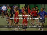 ITTF World Hopes Week & Challenge (Day 2, Morning Session)